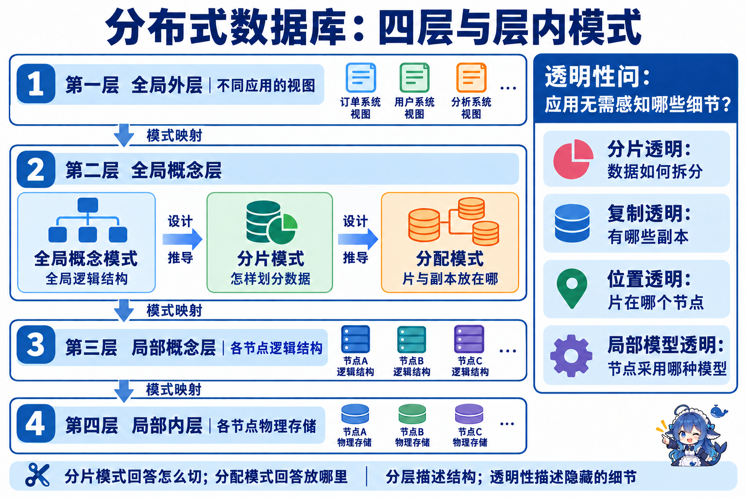 DDB四层结构与第二层内含的三种模式